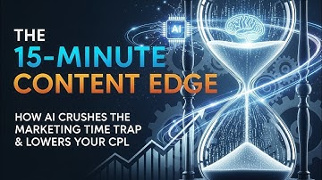 The 15-Minute Content Edge: How AI Crushes the Marketing Time Trap & Lowers Your CPL