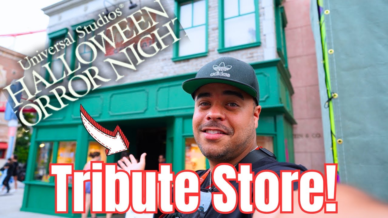 Halloween Horror Nights 2023 Tribute Store Passholder preview! YouTube