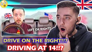 British Guy Reacts to 6 Ways British and American Driving is Very Different