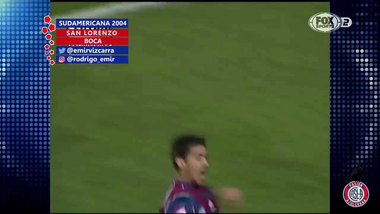 Goles Adrian Gonzalez en San Lorenzo