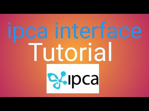 Ipca Interface Tutorial