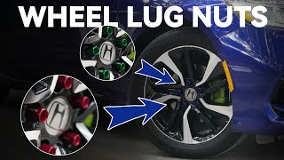 Wheel Lug nuts install on Honda Accord 2019| BONOSS