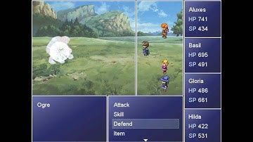 Final Fantasy 1 Battle System
