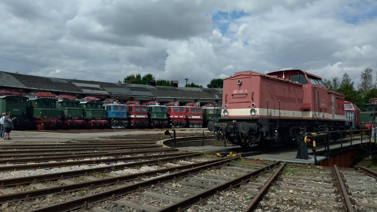 Sommerfest im Eisenbahnmuseum Weimar am 27.07.2025 und BR 232 und vielem mehr