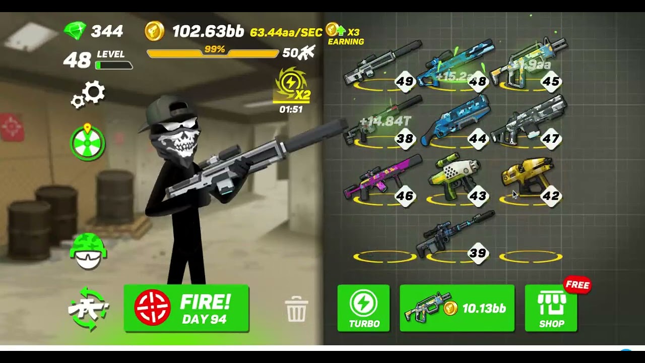 online gun games poki