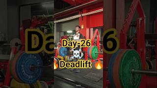 Day-26 deadlift #gym #motivation #deadlift #viral #workoutchalleng #shortvideo #freefire #funny#meme