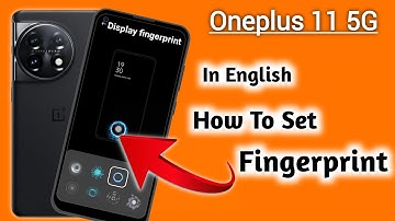 How to enable fingerprint for on Oneplus 11/Oneplus 11 fingerprint screen lock (in english)