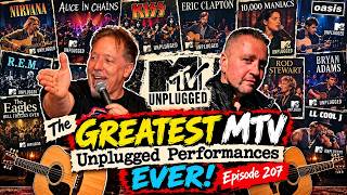 The GREATEST MTV Unplugged Performances EVER! Who's Your Band? Episode 207 #mtv #podcast #music