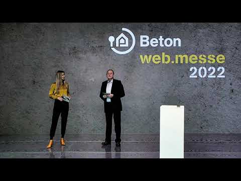 Eröffnung Beton web.messe 2022