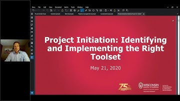 Project Initiation: Identifying and Implementing the Right Toolset