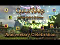 The guild wars anniversary event  get the new anniversary skills