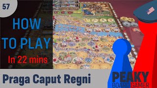 How to play Praga Caput Regni board game - Full teach - Peaky Boardgamer