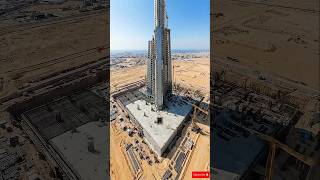 Jeddah Tower 😱 Burj Khalifa Se Bhi Oonchi Building #facts #shorts