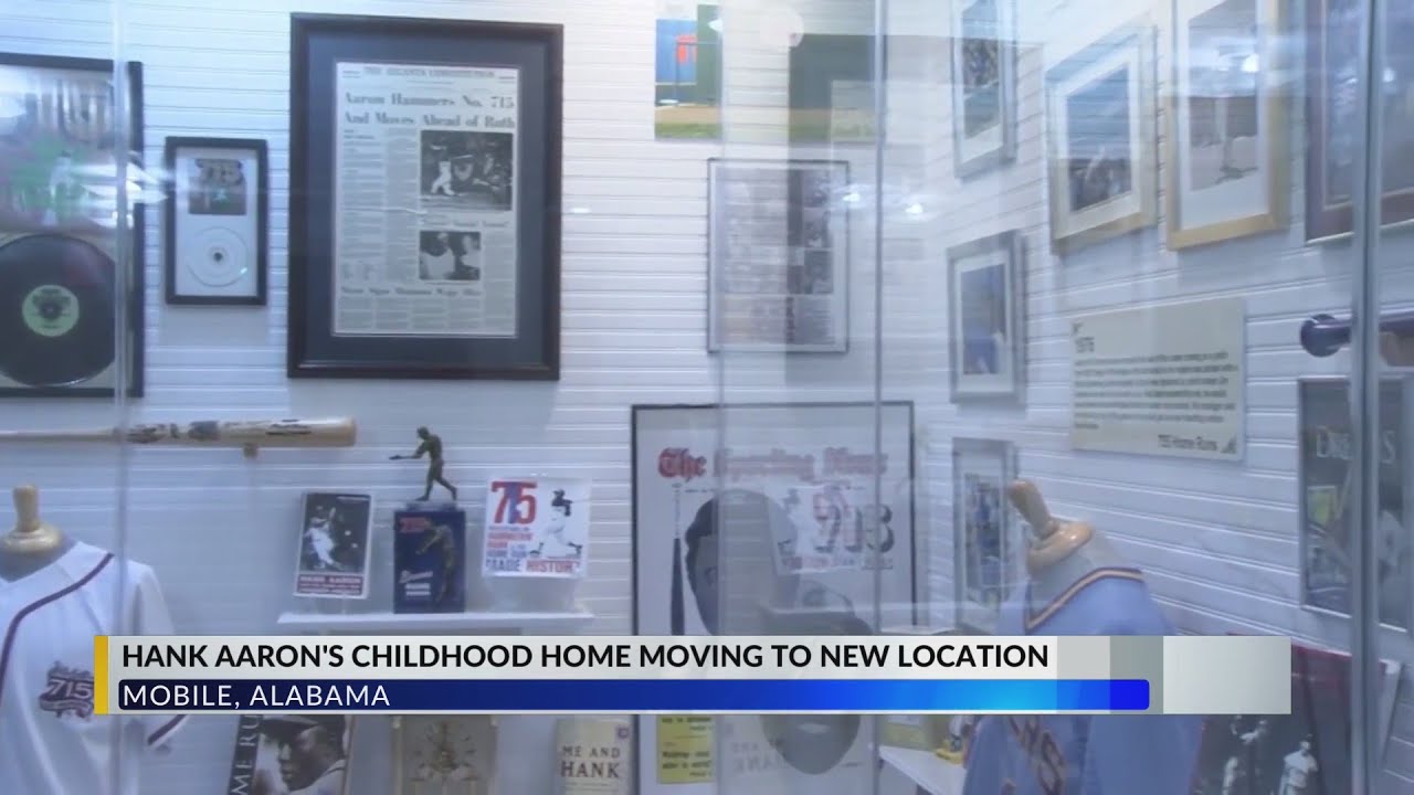 City to move Hank Aaron home to temporary location at James Seals Park