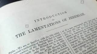 The Holy Bible - Lamentations Chapter 3 ESV