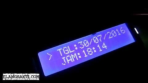 Membuat Multiple Timer Arduino : RTC + LCD 1602 + Tombol Menu