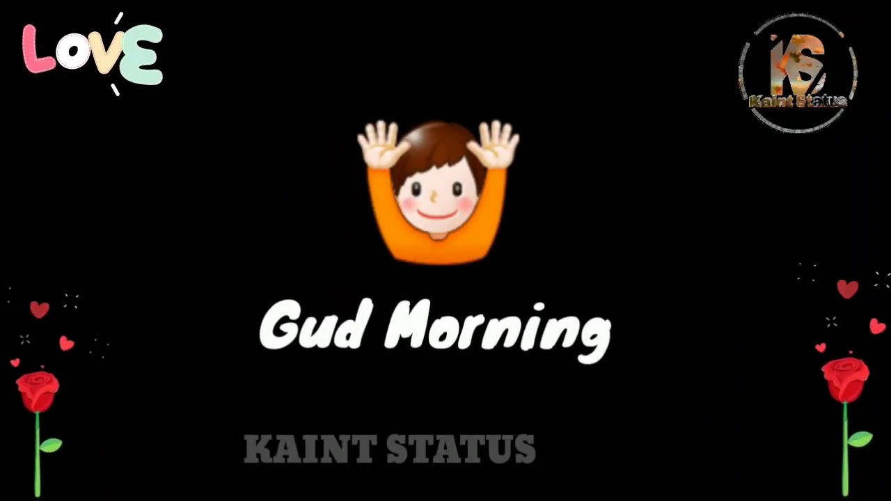 Good Morning Whatsapp Romantic Whatsapp Status Video Youtube
