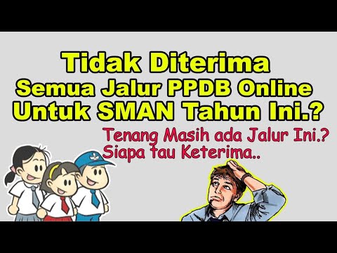 TUTORIAL CARA DAFTAR PPDB ONLINE DKI JAKARTA 2021 || JALUR BERSAMA