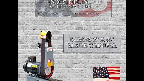 BGM248 2 X 48 INCH HEAVY DUTY BLADE SHARPENER