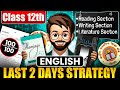 How To Score 100 in English in 2 Days | Class 12th Complete English Syllabus in 2 Days | 2026 Boards