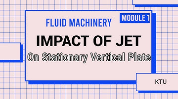 KTU Fluid Machinery | Impact of Jet | Module 1 S4 Mechanical