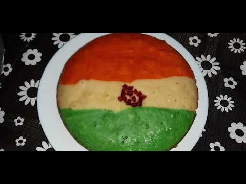 INDIA FLAG COLOUR CAKE