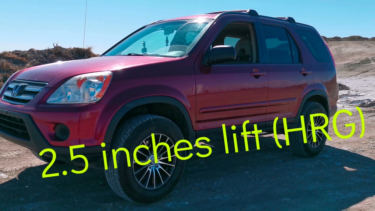 Lifted Honda CR-V 2005 2ND GEN (HRG ultimate lift kit ) - YouTube