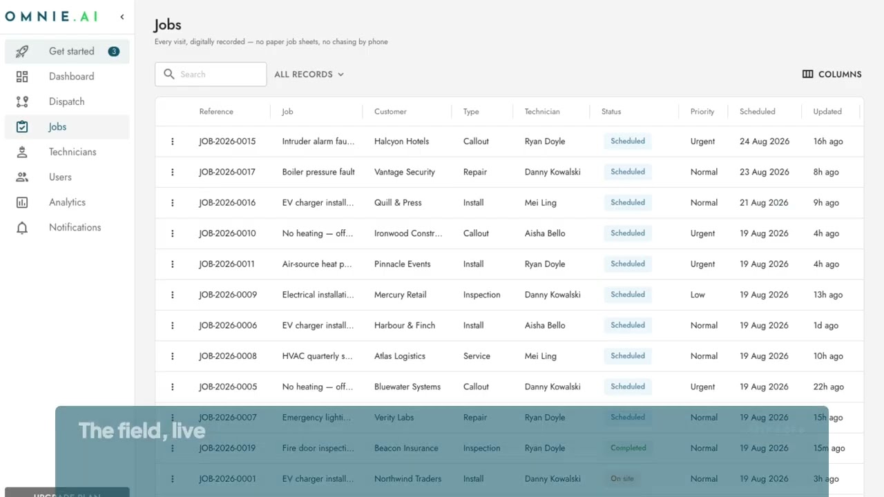 Pan: Field Service App video