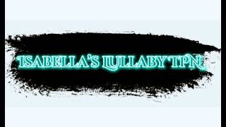 Isabella’s Lullaby (cover by aviance)