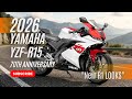 2026 Yamaha YZF-R15 70th Anniversary Edition: Price, Design, Specs, Features, Availability
