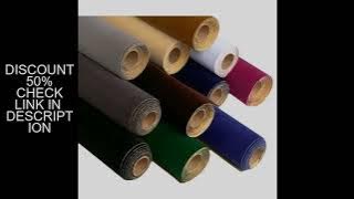 1m/10m/20m*45cm Black Blue Red Velvet Self Adhesive Fabric Sticky Flocking Fabrics for DIY Jewelly B