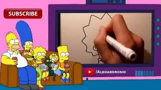 Как нарисовать Лизу Симпсон / How to draw Lisa Simpson(Как нарисовать Лизу Симпсон, How to draw Lisa Simpson, Как нарисовать Лизу Симпсон поэтапно, как нарисовать Лизу Симпс..., 2014-06-03T10:31:55.000Z)