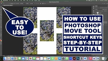 how to use photoshop move tool shortcut keys list step by step tutorial video #webgify we give jobs