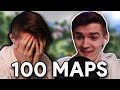 100 Trackmania players try to build the best map!