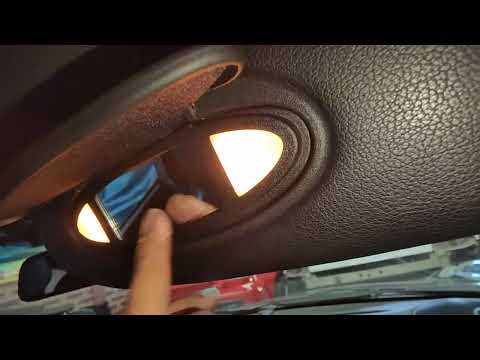 Porsche 996 J.F – Broken Sunvisor lid Repair