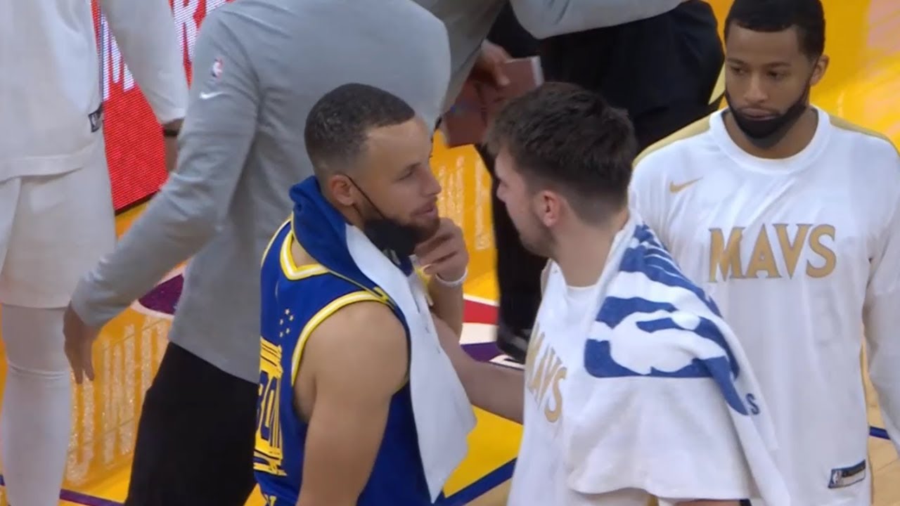 Steph Curry gives his best respect to Luka Doncic after Mavs destroys ...
