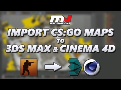 Tutorial: Import CS:GO maps to 3ds Max & Cinema 4D