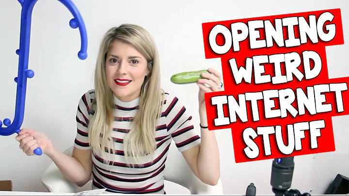 OPENING WEIRD INTERNET STUFF // Grace Helbig
