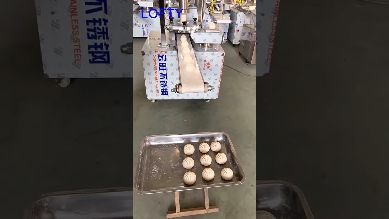 SS304 Steamed Bun Machine---LOFTY MACHINERY 