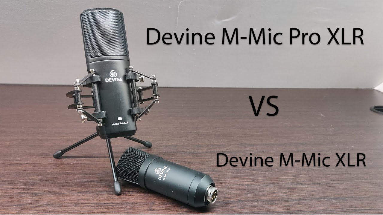 [REVIEW] | Devine M-Mic Pro XLR vs Devine M-Mic XLR | NLD