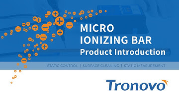 Tronovo DB51 Ultra-Small Ionizing Bar are easy to install in confined spaces.