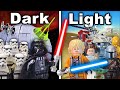 I started the biggest lego star wars battle