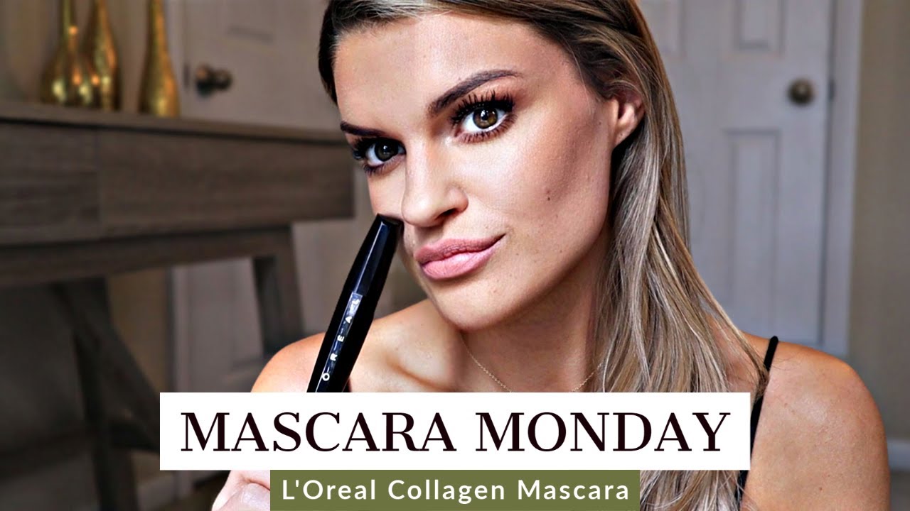 L'Oreal Paris Extra Collagen Plumping Mascara | REVIEW & WEAR TEST | MASCARA MONDAY - YouTube