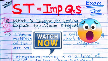 tybsc Software Testing Imp Questions Part-2/ software testing/ sppu exam 2023 imp questions for exam