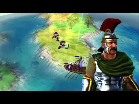 ISLAND START AMERICAN DOMINATION - Civilization Revolution Deity Gameplay