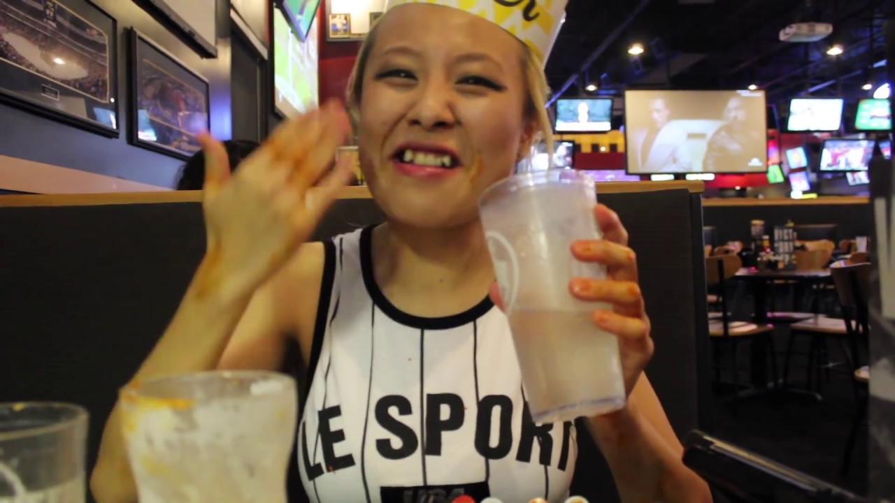 Buffallo Wild Wings Atomic Challenge RainaisCrazy YouTube