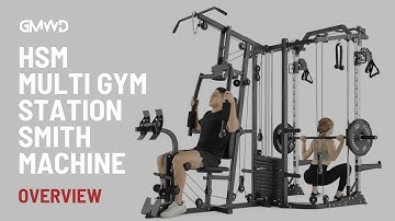 GMWD Multi Gym Station Smith Machine HSM | Product Overview
