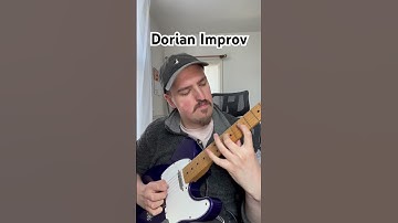 Dorian Improv With Plenty Of Errors! #guitar #dorianmode #improvisation