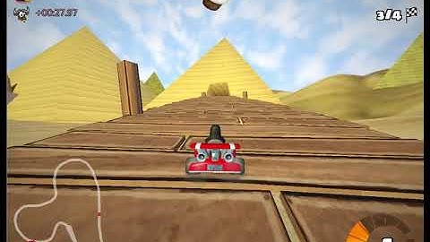 Super Tux Kart Racing  Me VS my dad - Linux Games