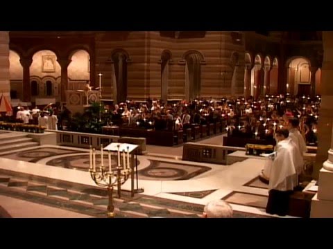 Easter Vigil Mass 3/26/2016 - Cathedral Basilica - Archdiocese of St. Louis - YouTube